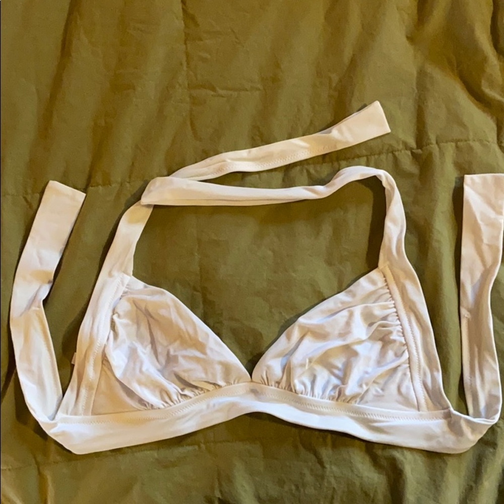 White Bikini Top